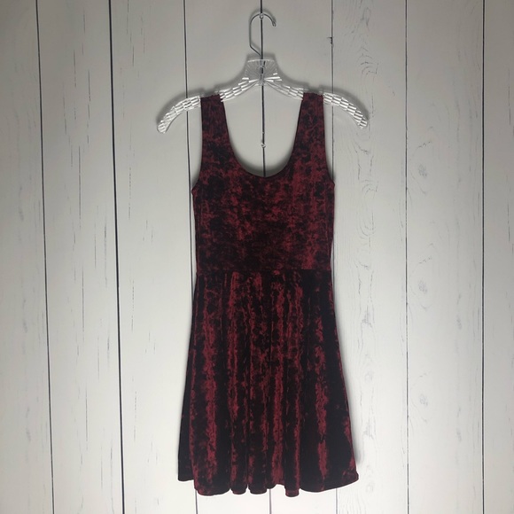Velvet Mini Summer Dress - Picture 4 of 6